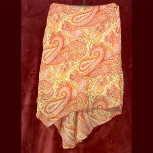 Summer fun-  flowering paisley printed knee length